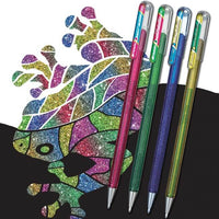 Pentel Hybrid DualMetallic Gel Pen | Gold